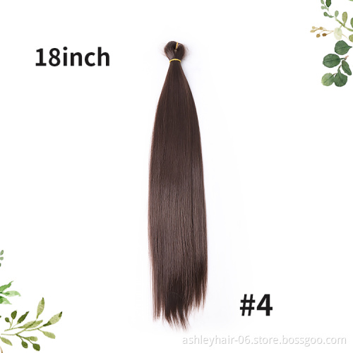 Julianna 22 inches 150g silky bone straight braiding synthetic attachment for braids hair extension bone straight braiding hair